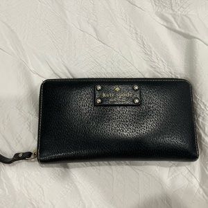 Kate Spade black wallet